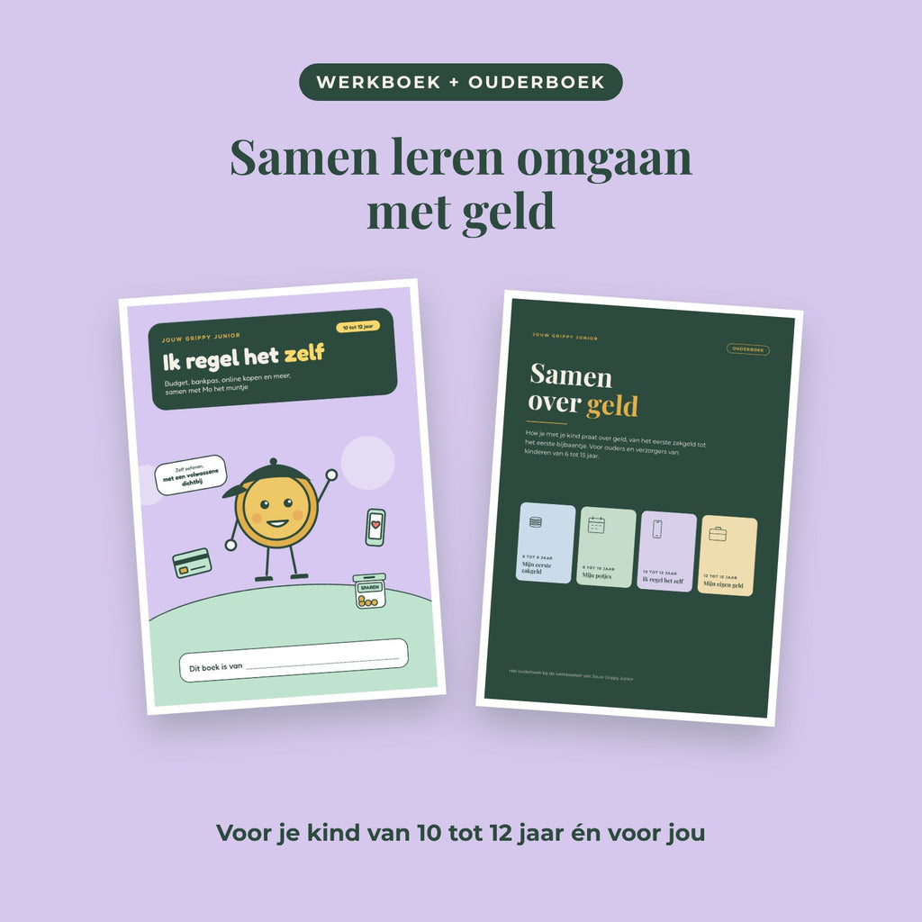 Jouw Grippy Junior — Ik regel het zelf werkboek (10 tot 12 jaar)